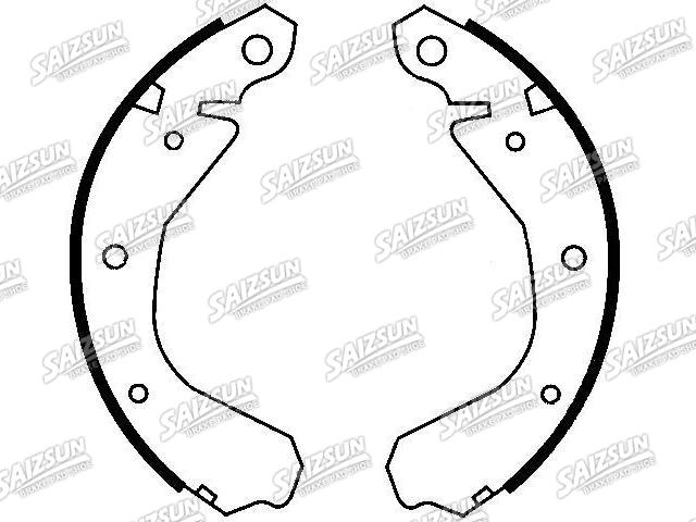 Bremsbackensatz Brake Shoe Set:90272782