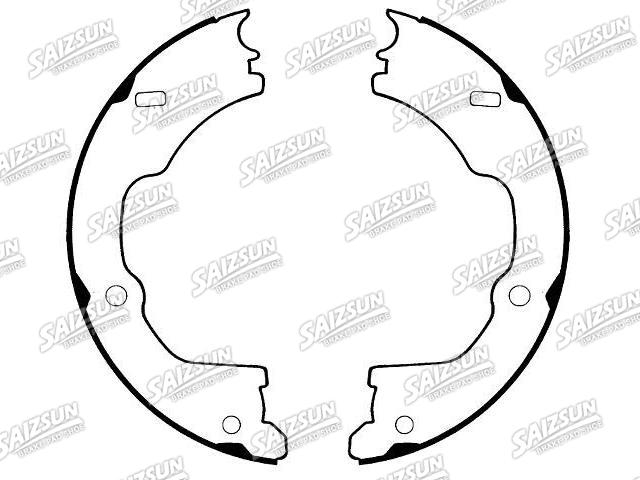 Bremsbackensatz Brake Shoe Set:F81Z-2648-BB