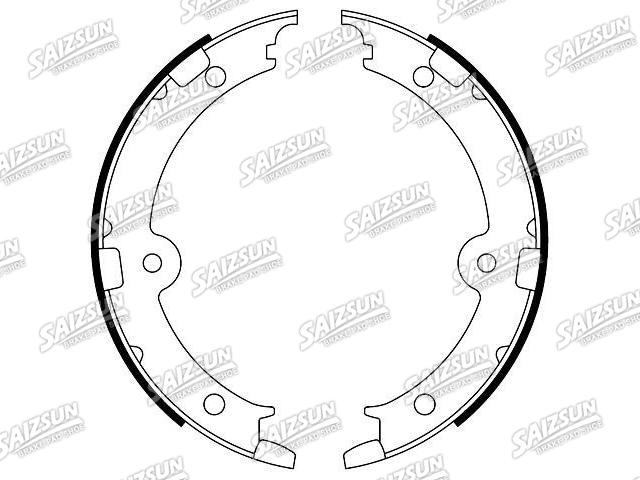 Bremsbackensatz Brake Shoe Set:46530-50020