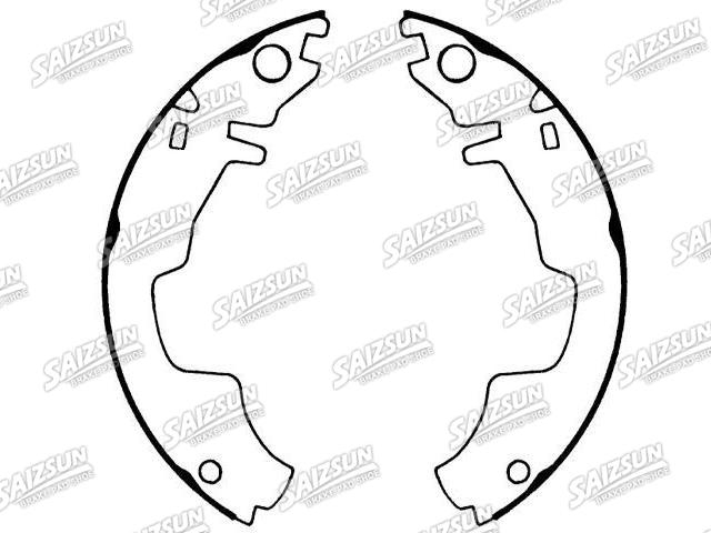 Bremsbackensatz Brake Shoe Set:3987385