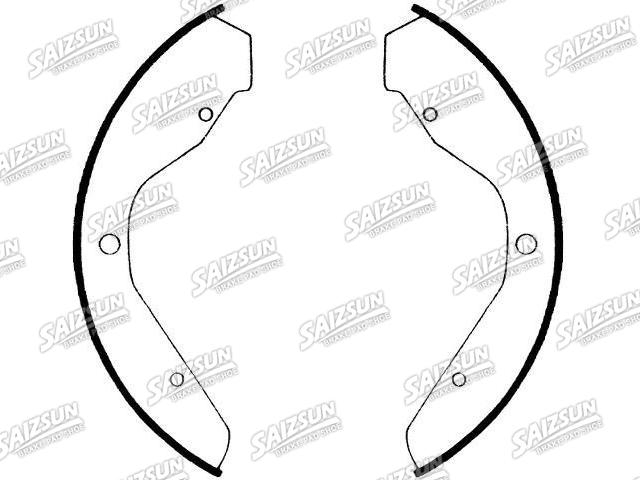 Bremsbackensatz Brake Shoe Set:113 609 237G