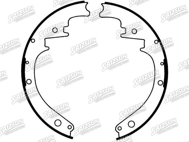 Bremsbackensatz Brake Shoe Set:5469370