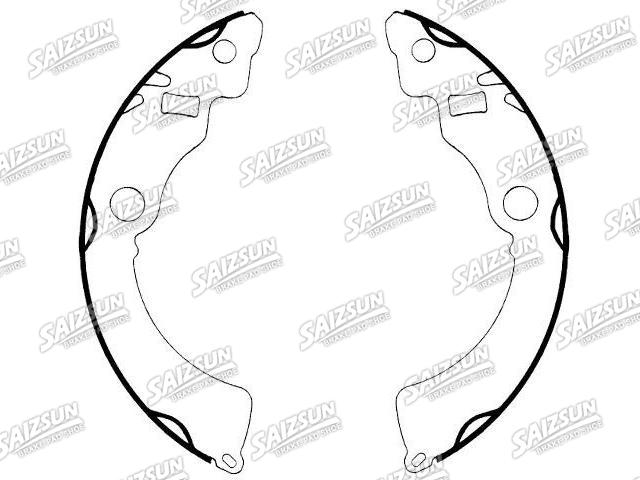 Bremsbackensatz Brake Shoe Set:53200-50830