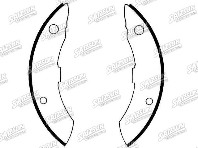 Bremsbackensatz Brake Shoe Set:E6HZ-2200-C