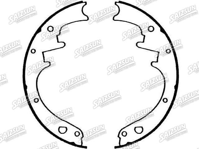 Bremsbackensatz Brake Shoe Set:D6DZ-2200-A