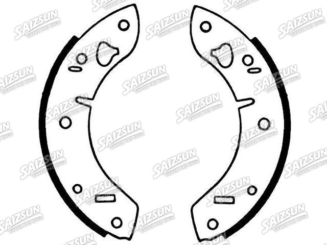 Bremsbackensatz Brake Shoe Set:436-8068