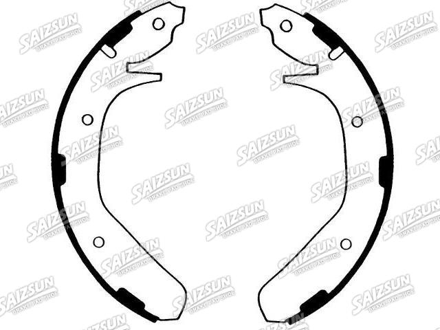 Bremsbackensatz Brake Shoe Set:492-1315