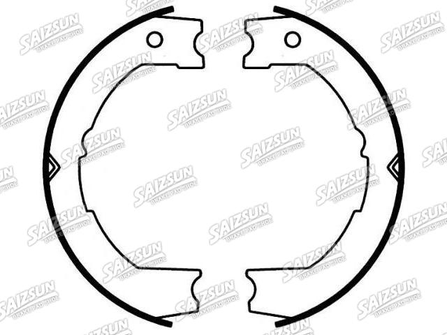 Bremsbackensatz Brake Shoe Set:S824-1556