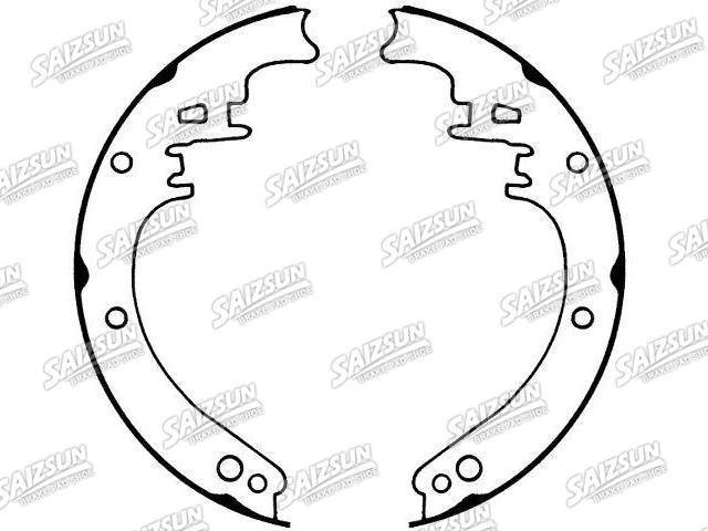Bremsbackensatz Brake Shoe Set:5472320