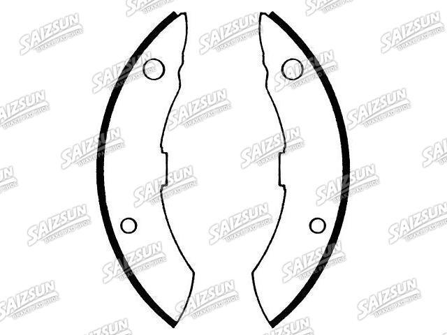 Bremsbackensatz Brake Shoe Set:E6HZ-2200-B