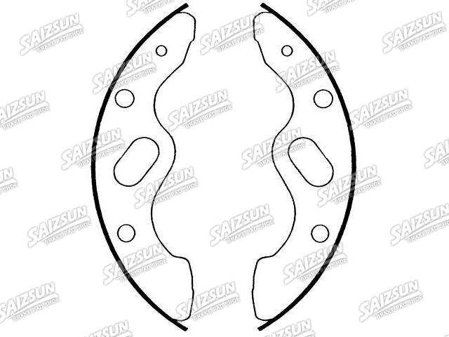 Bremsbackensatz Brake Shoe Set:474302800