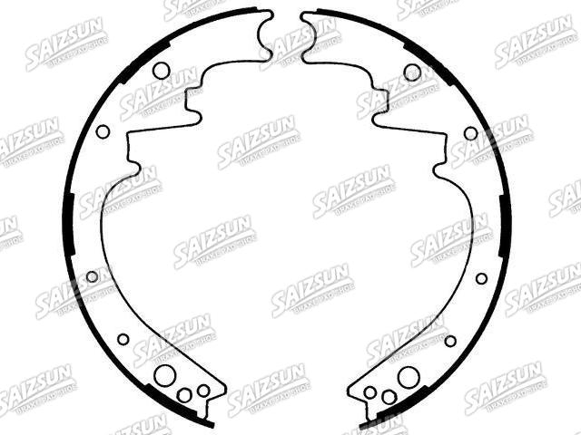 Bremsbackensatz Brake Shoe Set:335-2025T