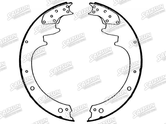 Bremsbackensatz Brake Shoe Set:299-2039