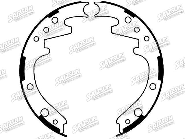 Bremsbackensatz Brake Shoe Set:330-2070T