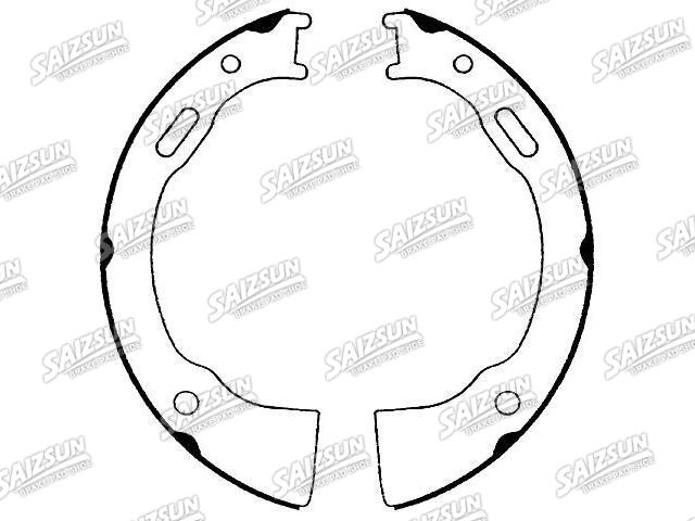 Bremsbackensatz Brake Shoe Set:4762114