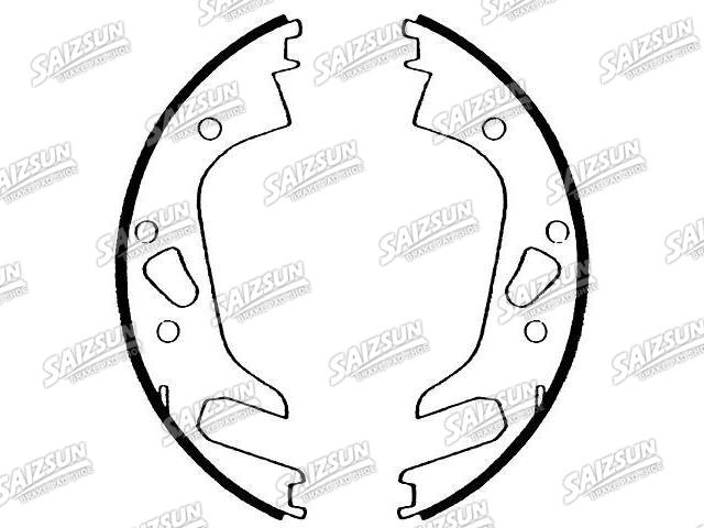 Bremsbackensatz Brake Shoe Set:401-4647