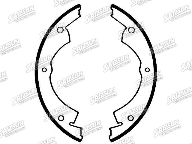 Bremsbackensatz Brake Shoe Set:4639-442