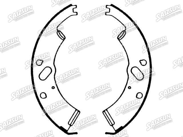 Bremsbackensatz Brake Shoe Set:381-4596