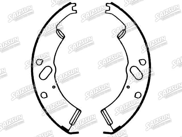 Bremsbackensatz Brake Shoe Set:4597-383
