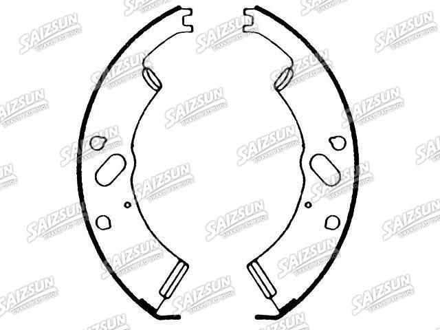 Bremsbackensatz Brake Shoe Set:1255-386