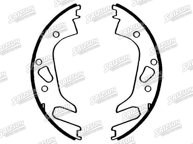 Bremsbackensatz Brake Shoe Set:4646-400