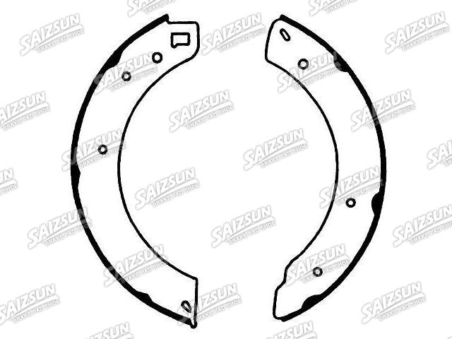 Bremsbackensatz Brake Shoe Set:409-8115