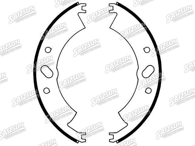 Bremsbackensatz Brake Shoe Set:130-1193