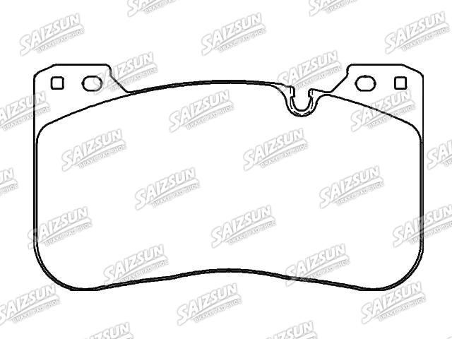 Bremsbelagsatz, Scheibenbremse Brake Pad Set:34 11 7 991 033