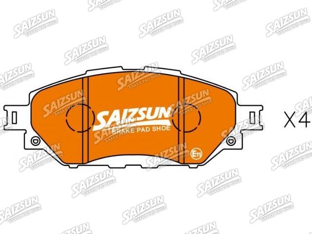 Bremsbelagsatz, Scheibenbremse Brake Pad Set:04465-0K420