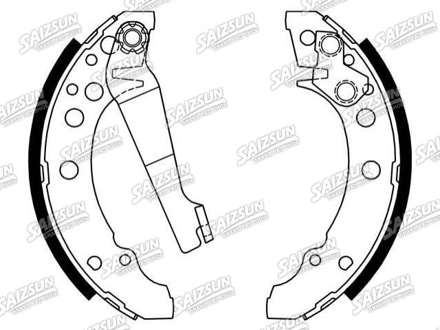 Bremsbackensatz Brake Shoe Set:171 609 525 A