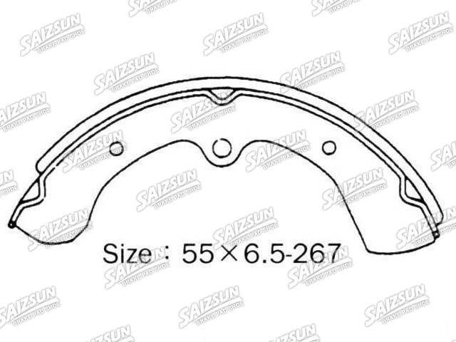 Bremsbackensatz Brake Shoe Set:MA305095