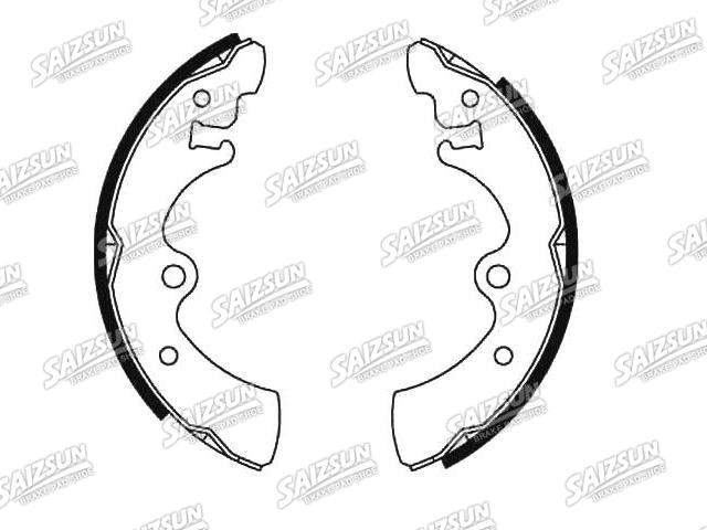 Bremsbackensatz Brake Shoe Set:44060-D0125