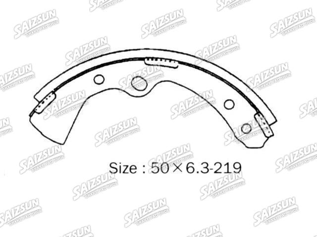 Bremsbackensatz Brake Shoe Set:41060-W9626