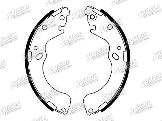 Bremsbackensatz Brake Shoe Set:GEYT-26-38Z