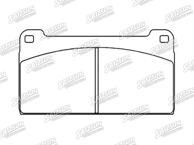 Bremsbelagsatz, Scheibenbremse Brake Pad Set:150278
