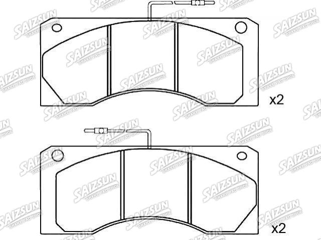 Bremsbelagsatz, Scheibenbremse Brake Pad Set:5000 814 345
