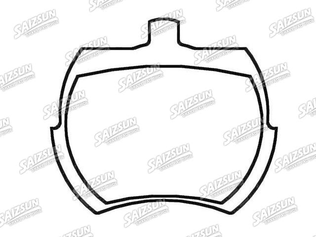 Bremsbelagsatz, Scheibenbremse Brake Pad Set:GBP90177