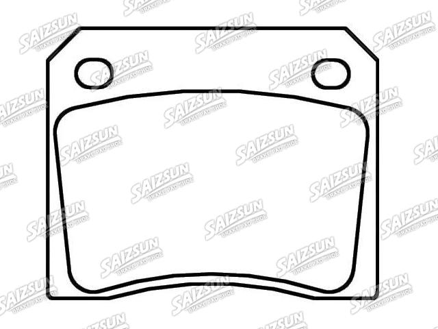 Bremsbelagsatz, Scheibenbremse Brake Pad Set:GBP90141
