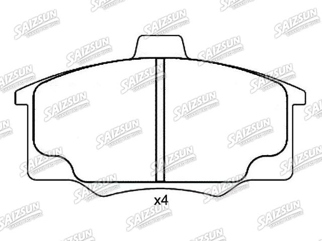 Bremsbelagsatz, Scheibenbremse Brake Pad Set:MAMUSA 326