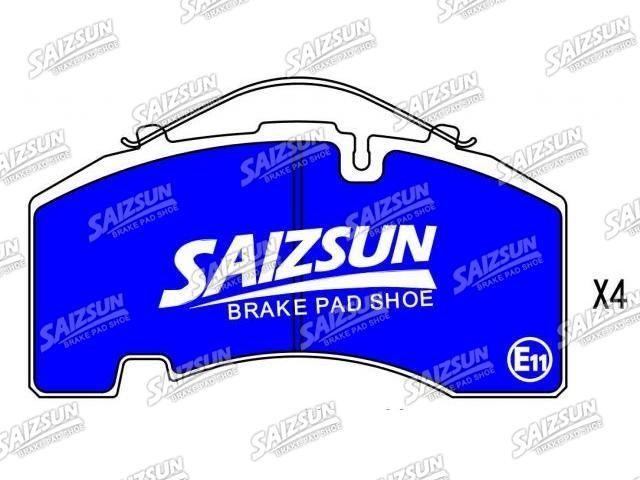 тормозная кладка Brake Pad Set:09.801.06.95.0