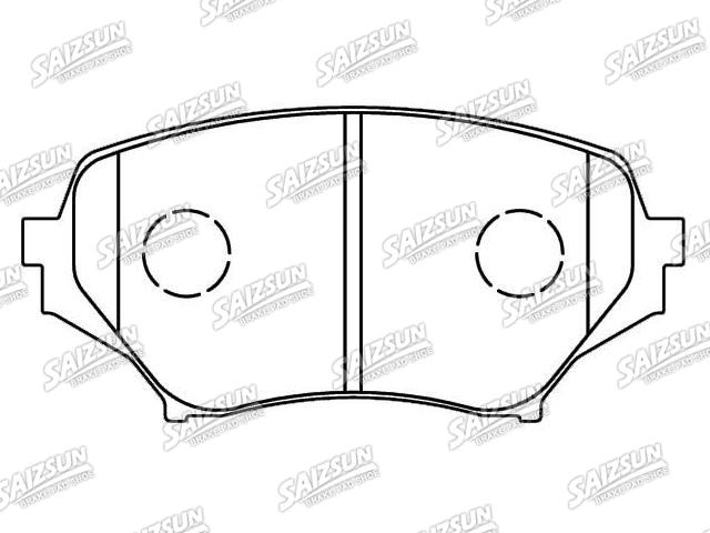 тормозная кладка Brake Pad Set:NFY7-33-23Z