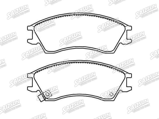 тормозная кладка Brake Pad Set:72519-3010