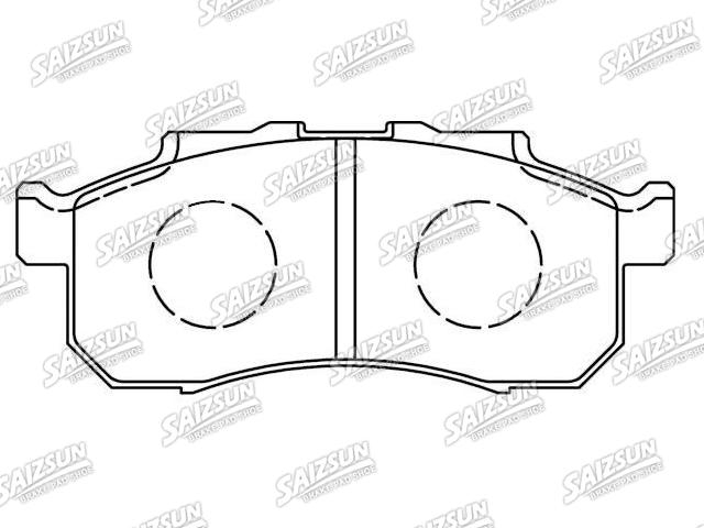 тормозная кладка Brake Pad Set:45022-S2C-020