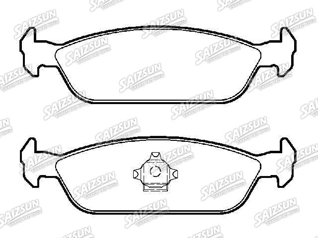 тормозная кладка Brake Pad Set:04492-87701