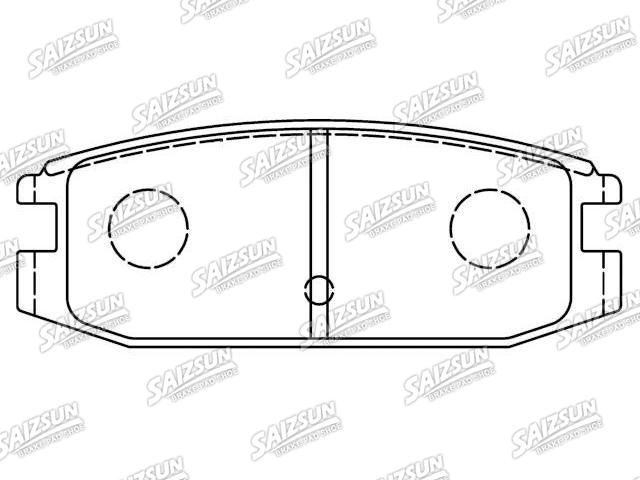 тормозная кладка Brake Pad Set:MB407390