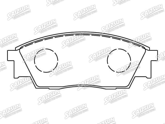 тормозная кладка Brake Pad Set:26200-KA120