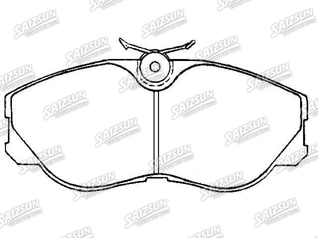 тормозная кладка Brake Pad Set:41060-23P93