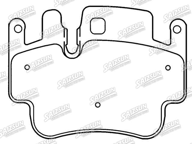 тормозная кладка Brake Pad Set:996 352 948 90