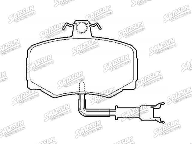 тормозная кладка Brake Pad Set:JLM1281