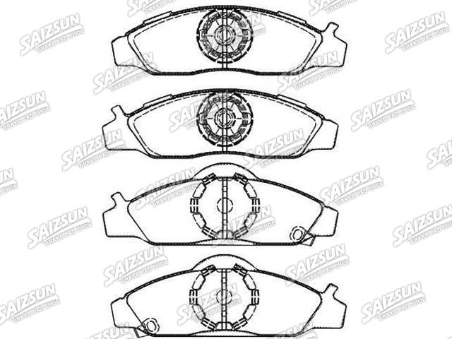 тормозная кладка Brake Pad Set:48130-05110